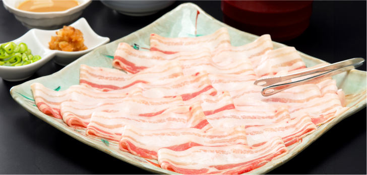 信州豚のしゃぶしゃぶ