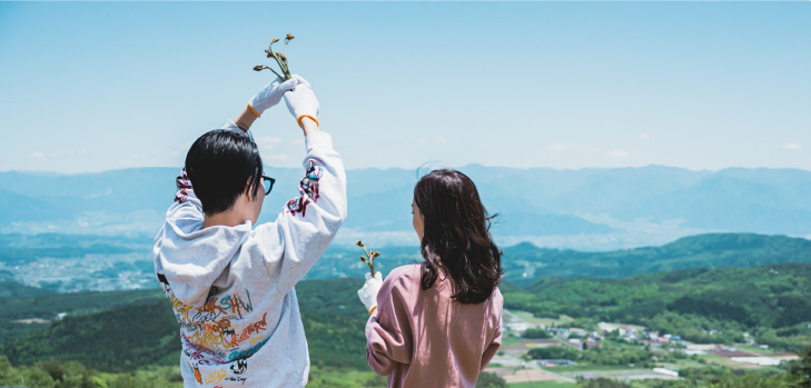 山菜採りプラン